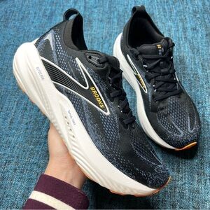 Brooks Glycerin 22 Running Shoes in Black Country Blue Orange Men's 9.5 Sneakers